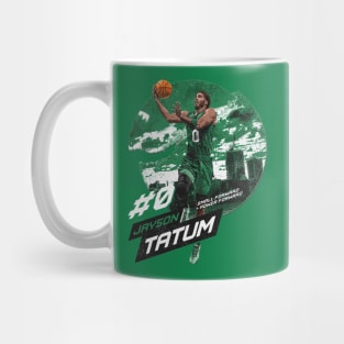 Jayson Tatum Boston City Emblem Mug